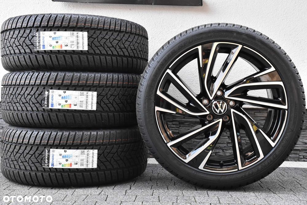 Nowe koła zimowe OEM VOLKSWAGEN ARTEON Adelaide 19" Dunlop 2026r - 3