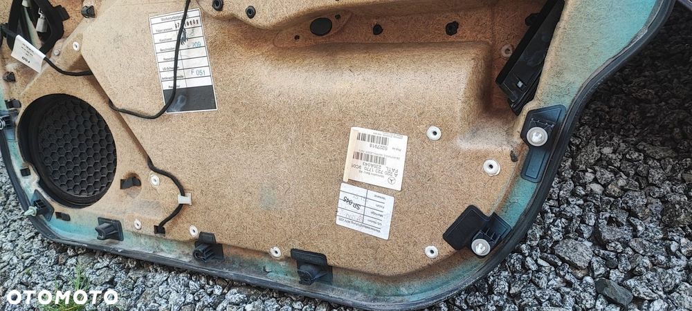 TAPICERKA BOCZKI CZARNA SKÓRA MERCEDES W220 LONG - 10