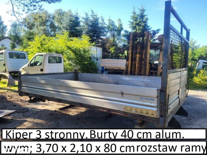 Kiper wywrot Ford Master Nissan Cabstar Atleon Iveco Daily dostawczak Nissan Ducato Mercedes Ford Mascot - 8