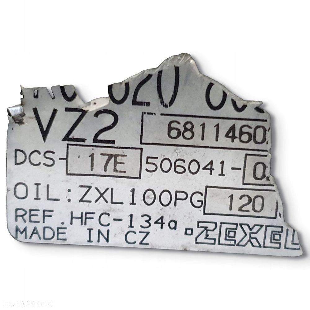 SPRĘŻARKA KLIMATYZACJI VW Golf V 1.9 TDI pompa - 2