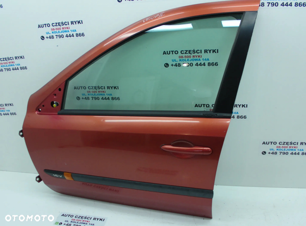 Renault Laguna II Drzwi Lewy Przód TEB 76 Boczek Lusterko Zamek Szyba Zawiasy