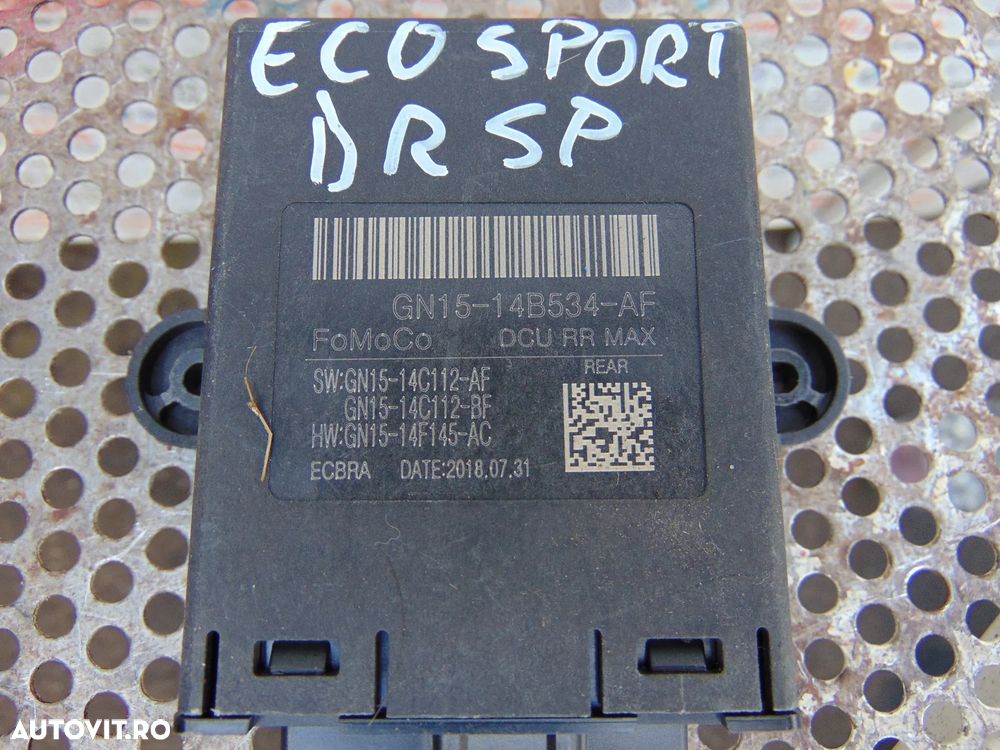 Modul usa Ford Ecosport fata spate stanga dreapta modul confort gn1514b531af gn1514b533af gn1514b534af gn1514b534af - 8