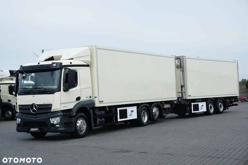 Mercedes-Benz ACTROS / 2540 / ACC / E 6 / ZESTAW PRZEJAZDOWY / CHŁODNIA + WINDA / 38 PALET - 2