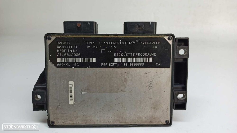 CENTRALINA DO MOTOR UCE CITROEN C15 1.8 DIESEL (161) - 5