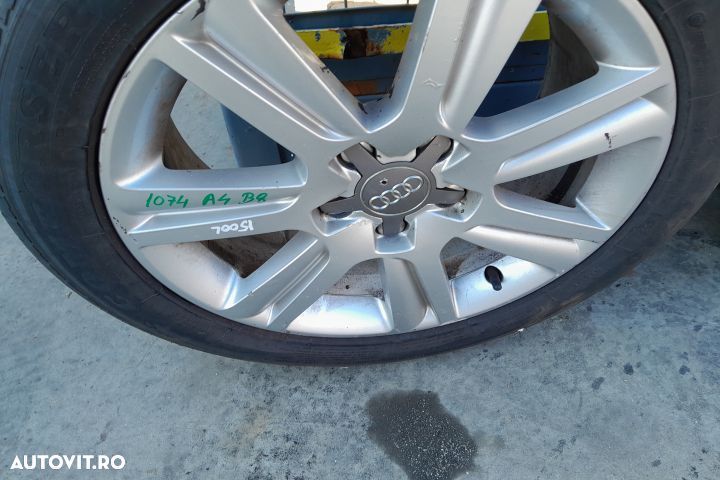 Jante aliaj cu anvelope 17 - set 225/50 R17 Audi A4 B8/8K [2007 - 201 - 2