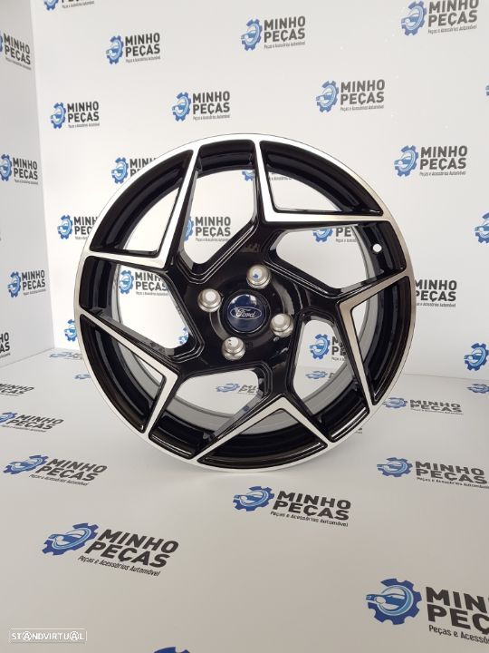 Jantes Ford Fiesta ST em 17 Black Polish - 8