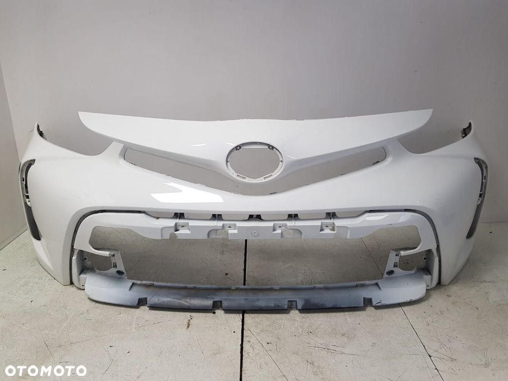 ZDERZAK PRZEDNI PRZÓD TOYOTA PRIUS IV 4 + PLUS 16-22 BIAŁY 5211947E00 - 2