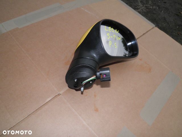 LUSTERKO PRAWE SEAT LEON II 5 PIN 2006r 2011r - 5