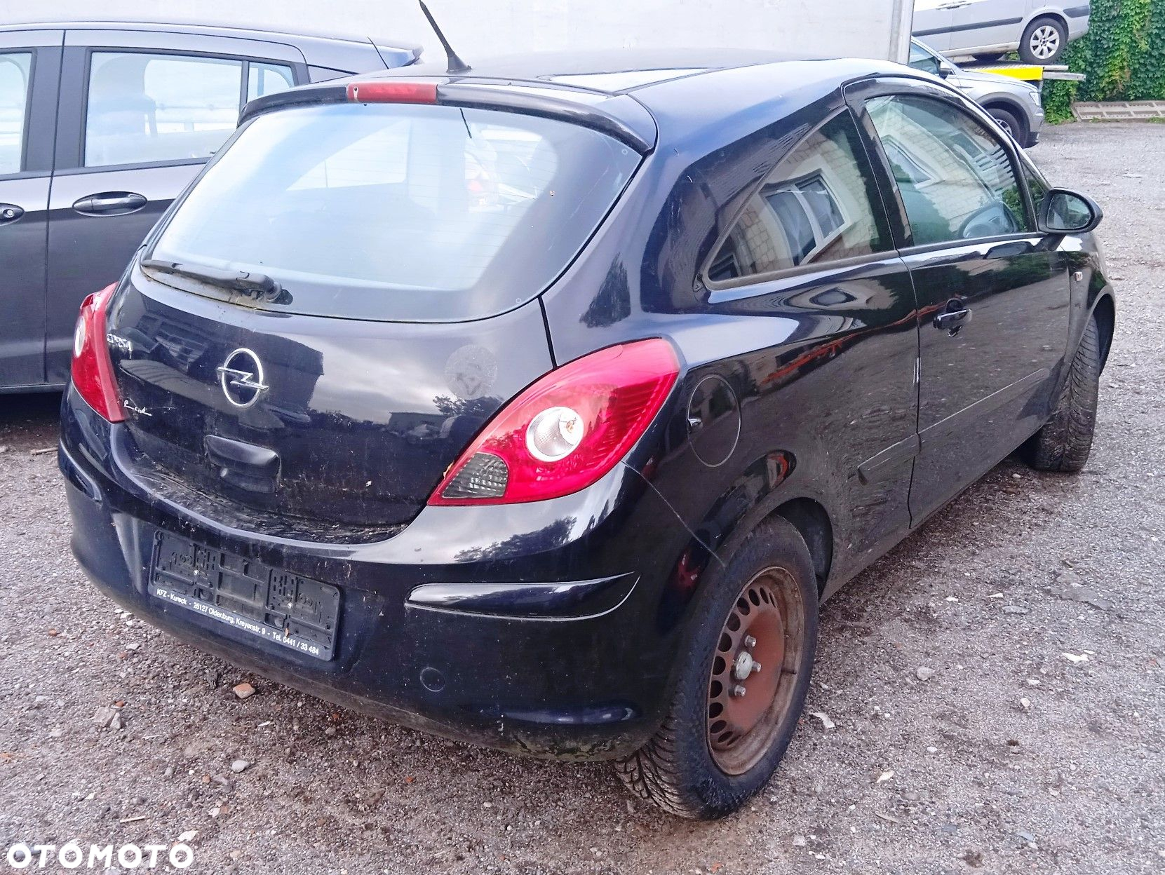 Na części Opel Corsa D 3D Z20R Z10XEP maska zderzak drzwi klapa szyba fotel kanapa lusterko lampa - 5