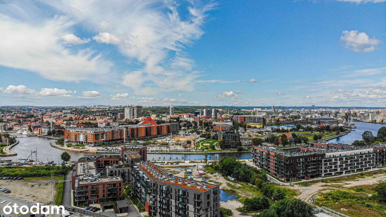 Na wynajem Apartament 3-pokojowy w świetnej lokalizacji przy Motławie