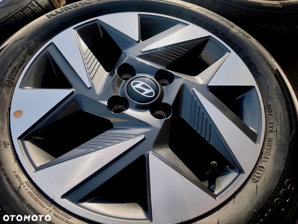 4x100 Felgi Aluminiowe Alufelgi Oryginalne 15 Koła Letnie Lato KIA RIO PICANTO STONIC HYUNDAI GETZ I10 I20 I25 ACCENT BAYON MAZDA 323 MX3 MX5 DEMIO SUZUKI BALENO SWIFT SPLASH LIANA IGNIS DAIHATSU CHARADE MATERIA TOYOTA YARIS COROLLA - 15