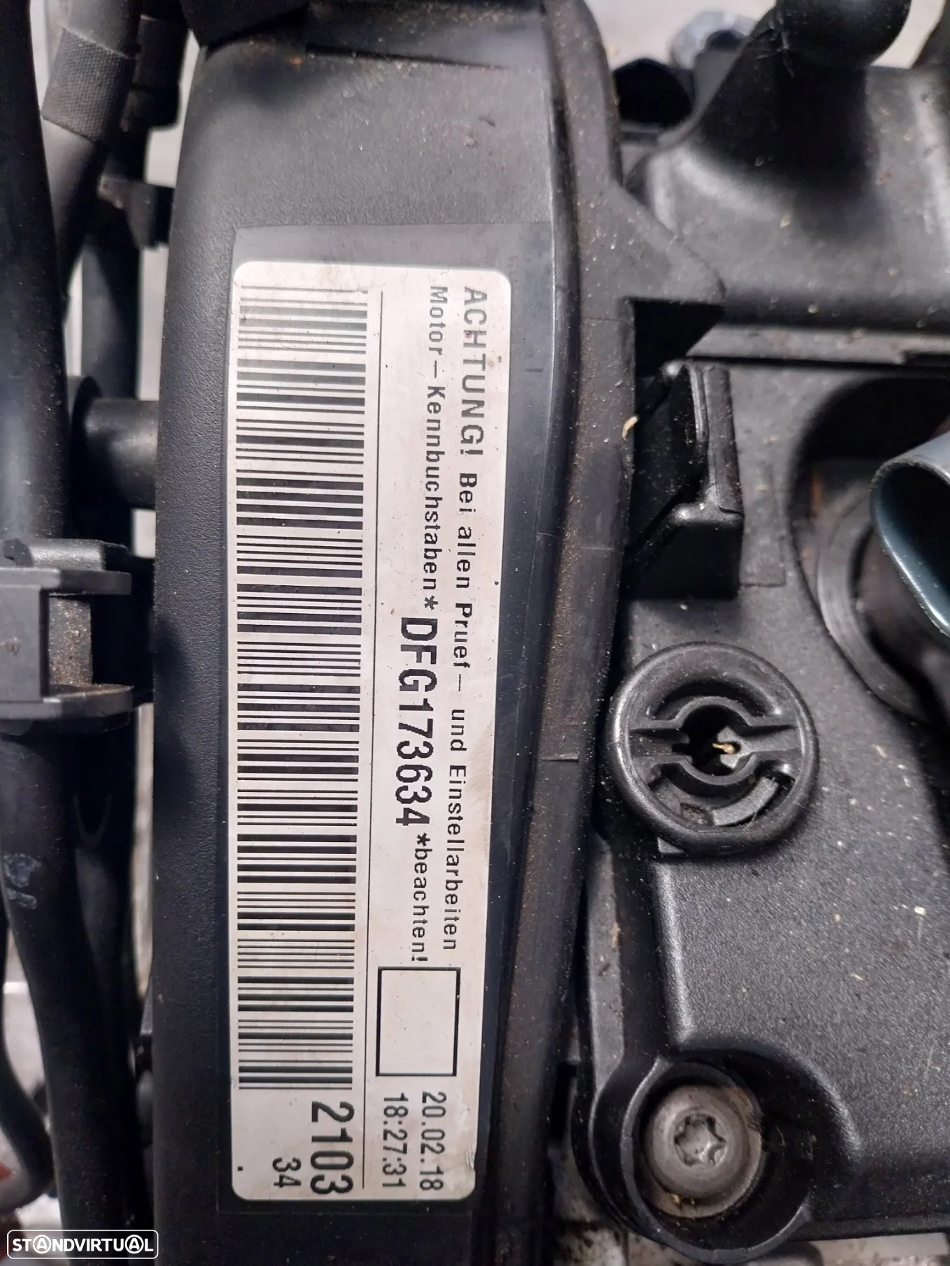 Motor VW 2.0 TDI 150 cv Ref: DFG - 8