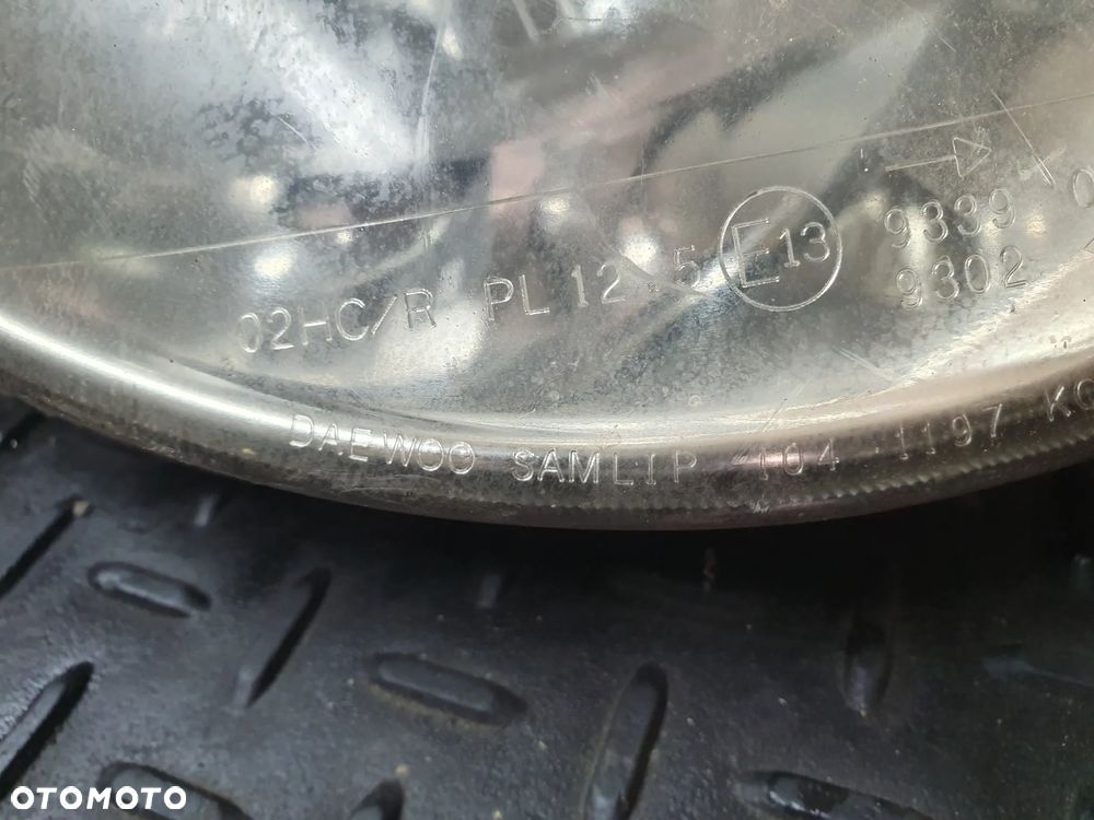 Daewoo Matiz Lampa przednia reflektor prawy EUROPA - 3