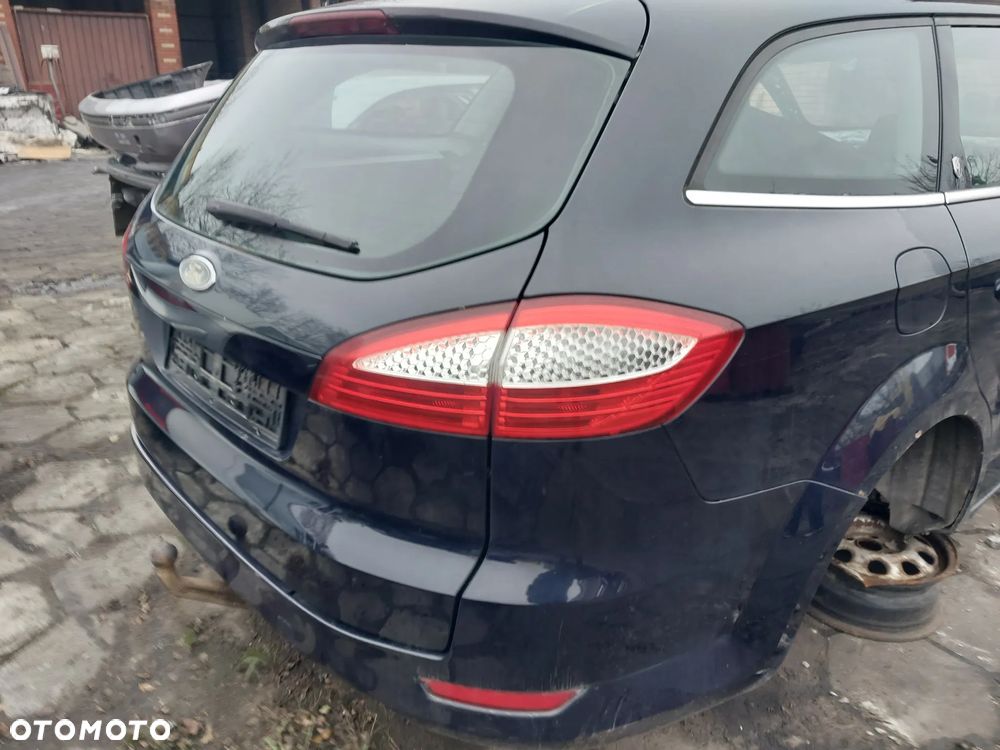 TYŁ kompletny Ford Mondeo MK4 KOMBI IV kolor V6 granatowy klapa bagażnika lampa prawa lewa mechanizm zamek ćwiartka poszycie - 2