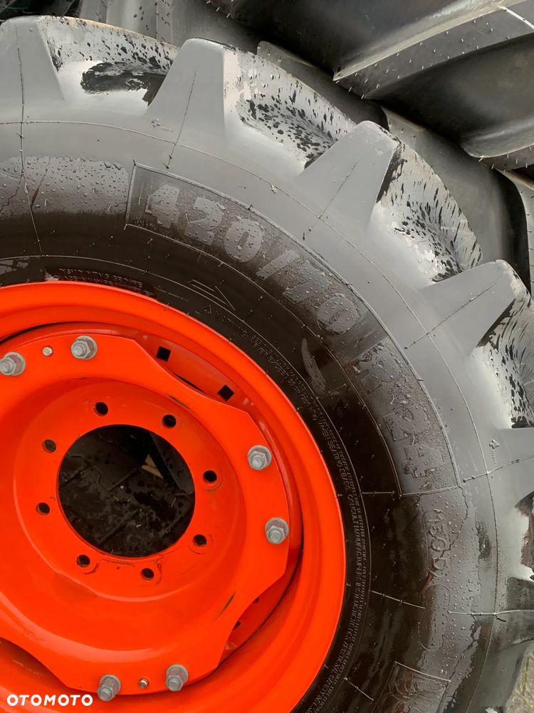FV 23% Nowa Opona 420-70-24 MICHELIN OMNIBIB Opona + Felga Kubota Koła - 6
