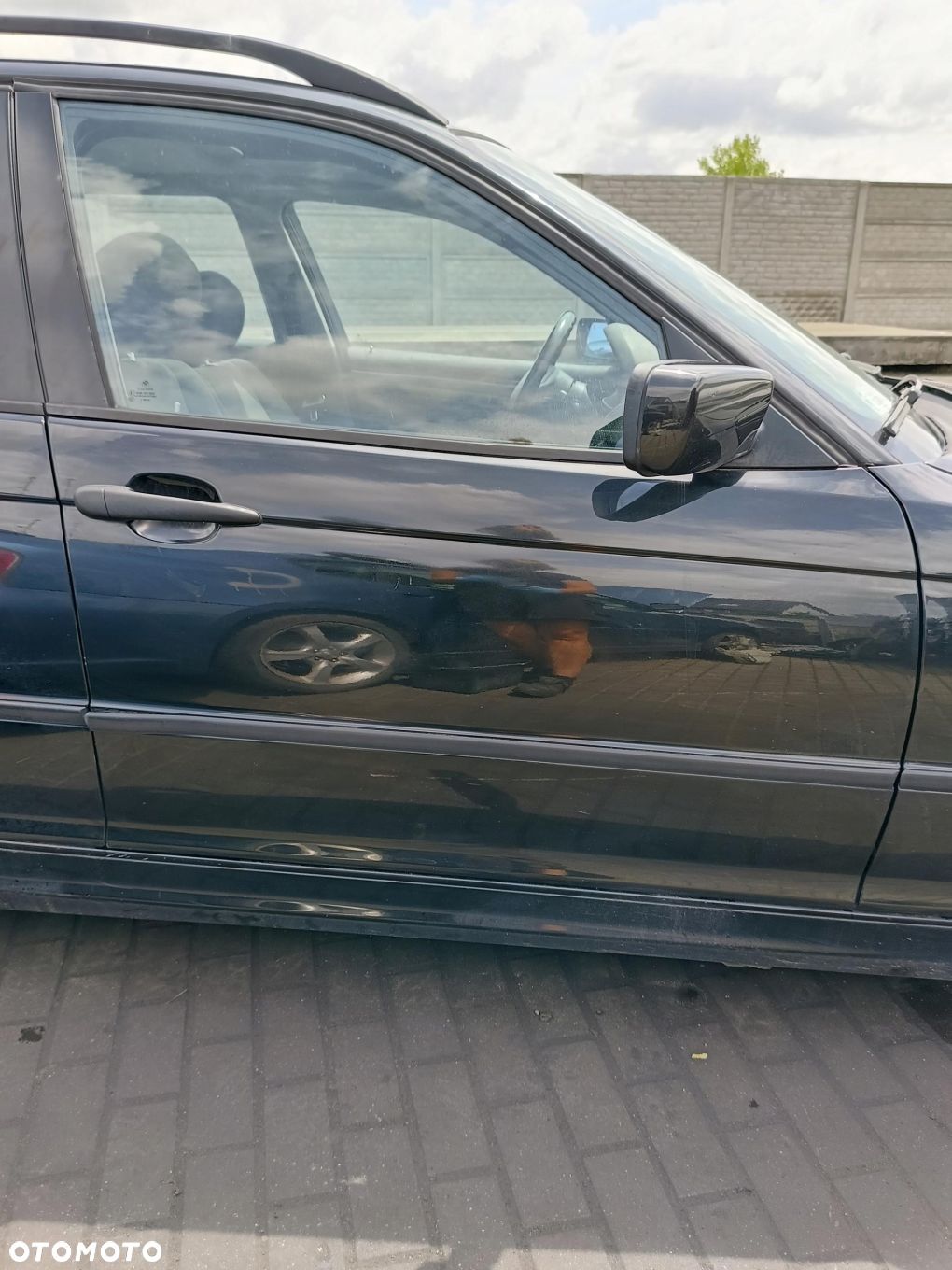 BMW E46 FL 01-05 DRZWI PRAWE PRZEDNIE PRZÓD kod lakieru 475/9 - 1
