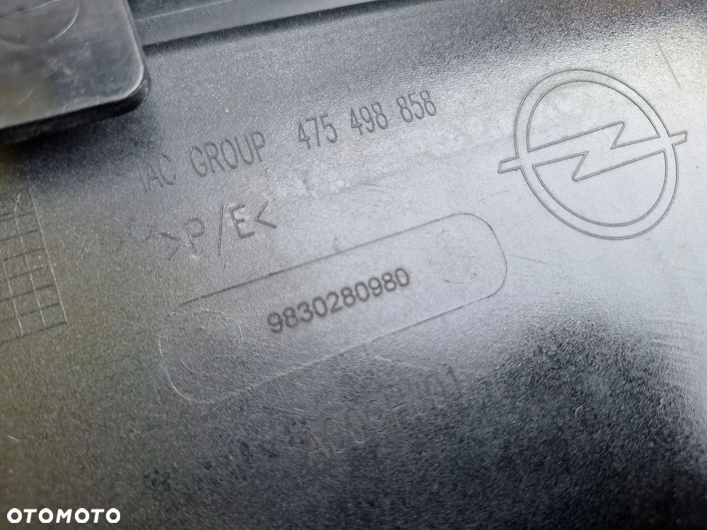 OPEL CORSA F 19-23 B.ŁADNY NIE KLEJONY! ZDERZAK PRZÓD PRZEDNI+GRILL+STELAŻ ORYG. GM 9830280980 WYSYŁKA KRAJ-EUROPA - 13