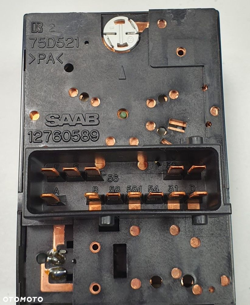 PANEL POKRĘTŁO ŚWIATEŁ SAAB 9-5 95 12760589 - 4