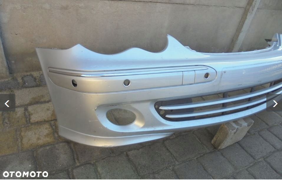 mercedes c-klasa w203 avangarde - zderzak przedni - 2