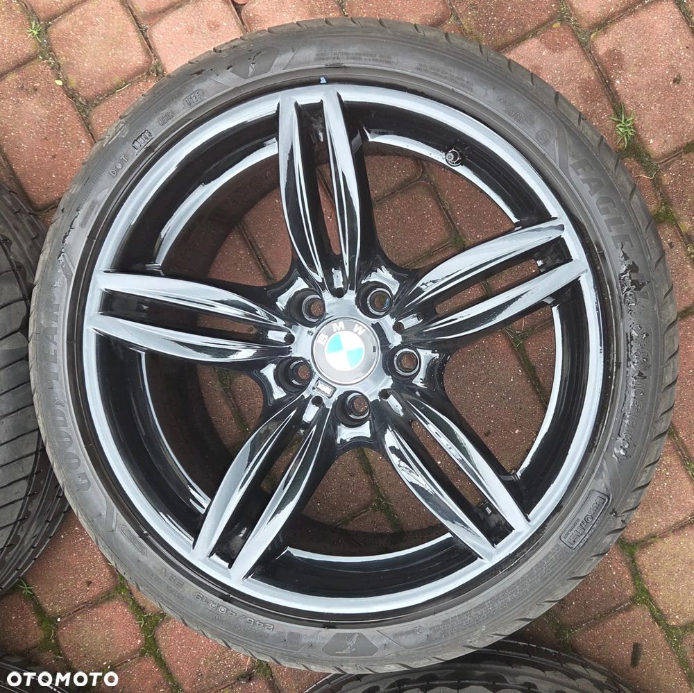 FELGI ALUMINIOWE BMW 5 (F10/F11) Czarne 19" M-PAKIET BMW STYLING M351 + OPONY GOOD YEAR EAGLE F1 - 4