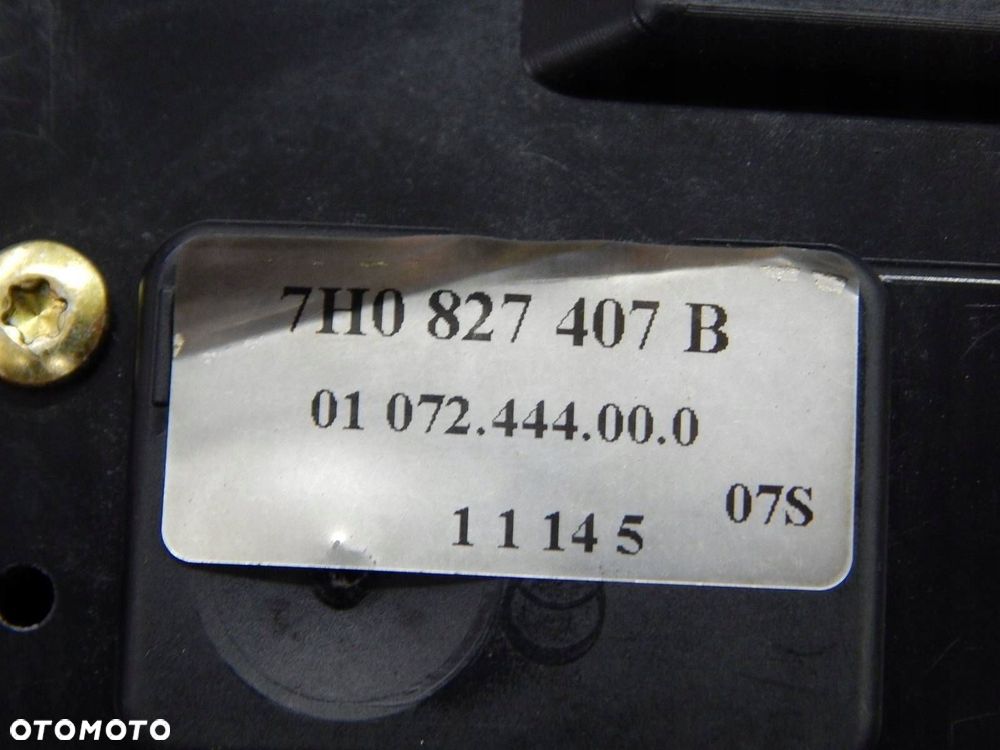 vw t5 zamek klapy bagażnika tył tylny 7h0827407b - 4