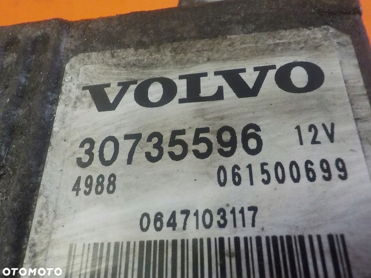 C70 2.4 B 08r 170KM pozycjoner sterownik potencjometr skrzyni 30735596 - 3