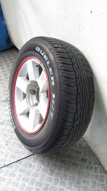 SUZUKI XL7 FELGA KOŁO ZAPASAOWE BRIDGESTONE DUELER H/T 235/60R16 5X114,3 - 1