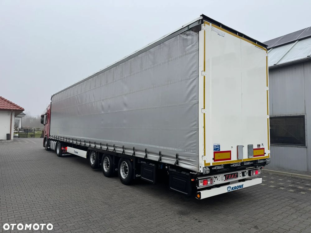 Krone FIRANKA MEGA , XL, OŚ I DACH PODNOSZONE, 2022 ROK KRAJOWA + SCANIA R450 2022 - 39