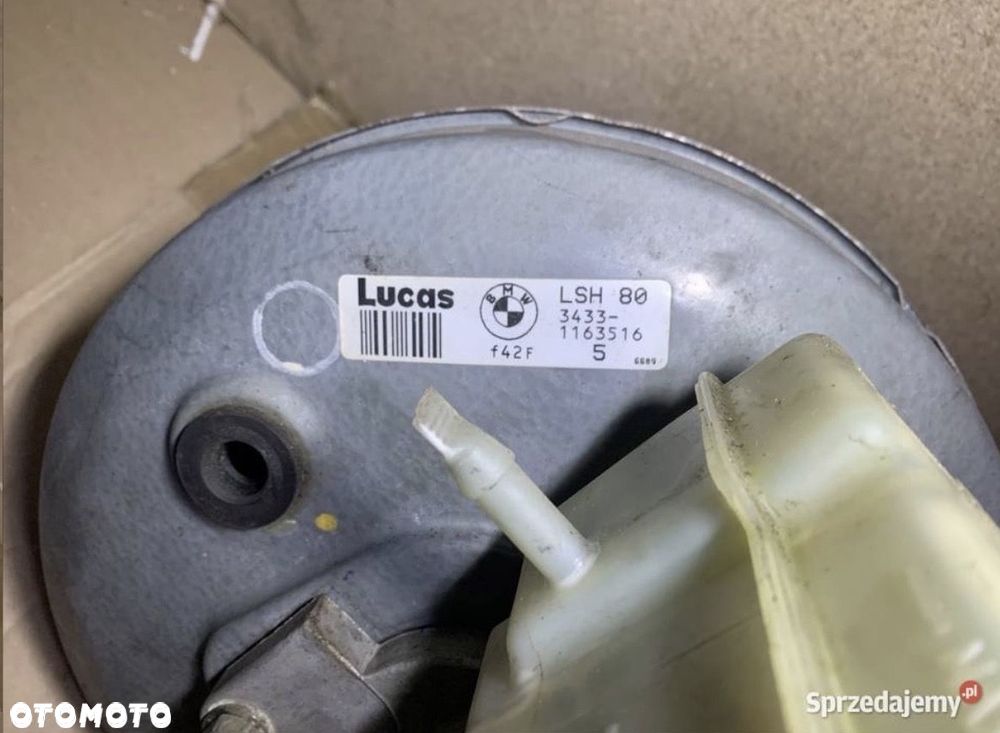 1163516 serwo pompa hamulcowa bmw 5 e39 e46 - 2