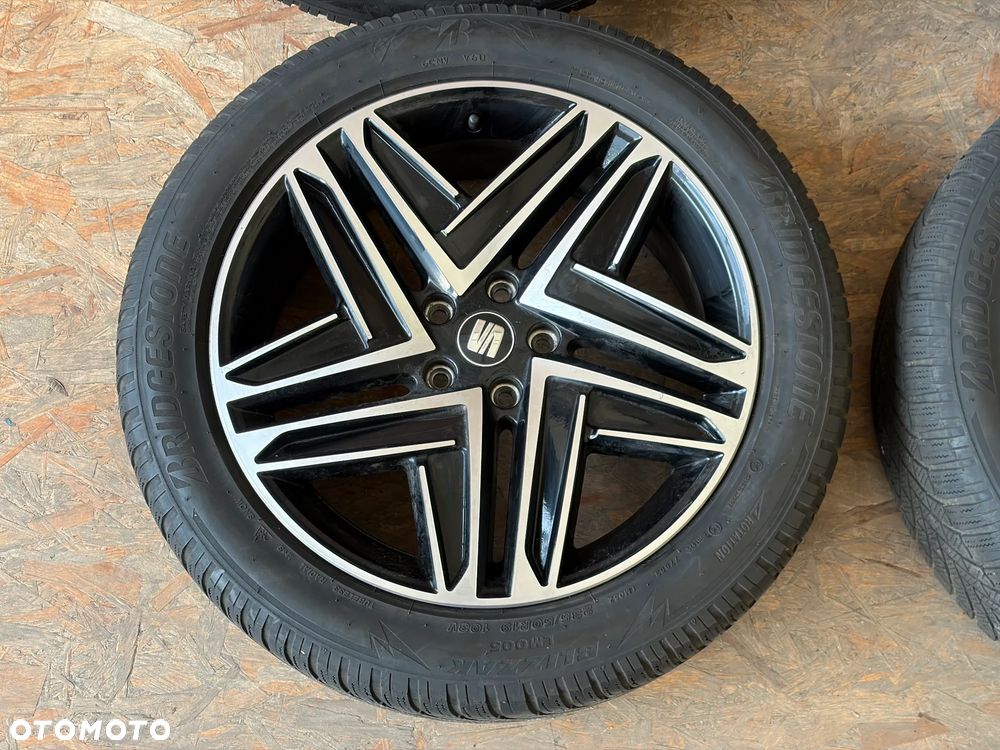 FELGI KOŁA ALUMINIOWE OPONY ZIMOWE SEAT TARRACO VW TIGUAN 235/50R19 5x112 7Jx19 ET43 - 4