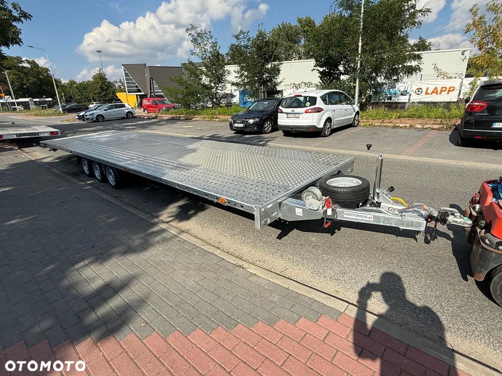 Martz Laweta Martz GT PLUS 850/3 3,5T 850x215m 3 osie wypełniona dwa auta 2 auta VDI - 9