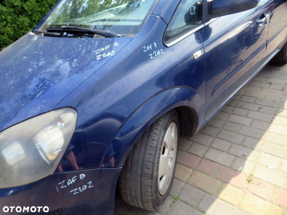 MASKA ZDERZAK BŁOTNIKI LAMPY ZAFIRA B Z20Z  OPEL 2005-2008 GRANATOWY PRZÓD KOMPLETNY - 6