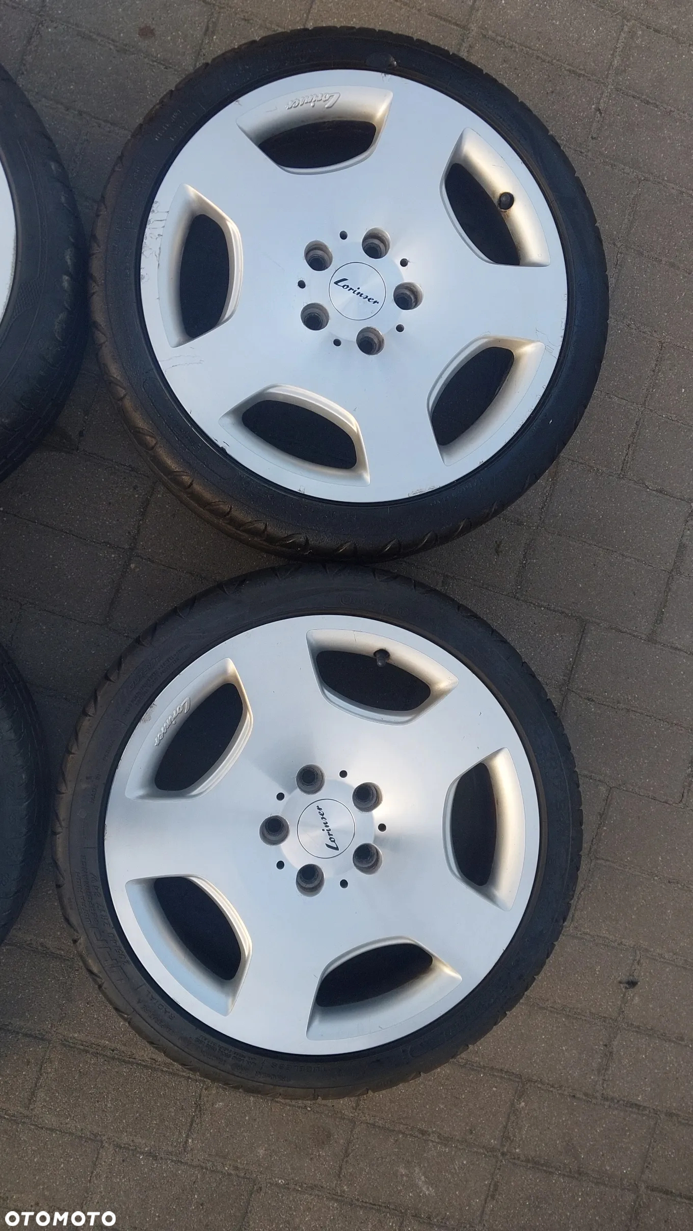 FELGI ALU KOLA  17" 7j et 44 LORINSER MERCEDES A KLASA C KLASA - 3