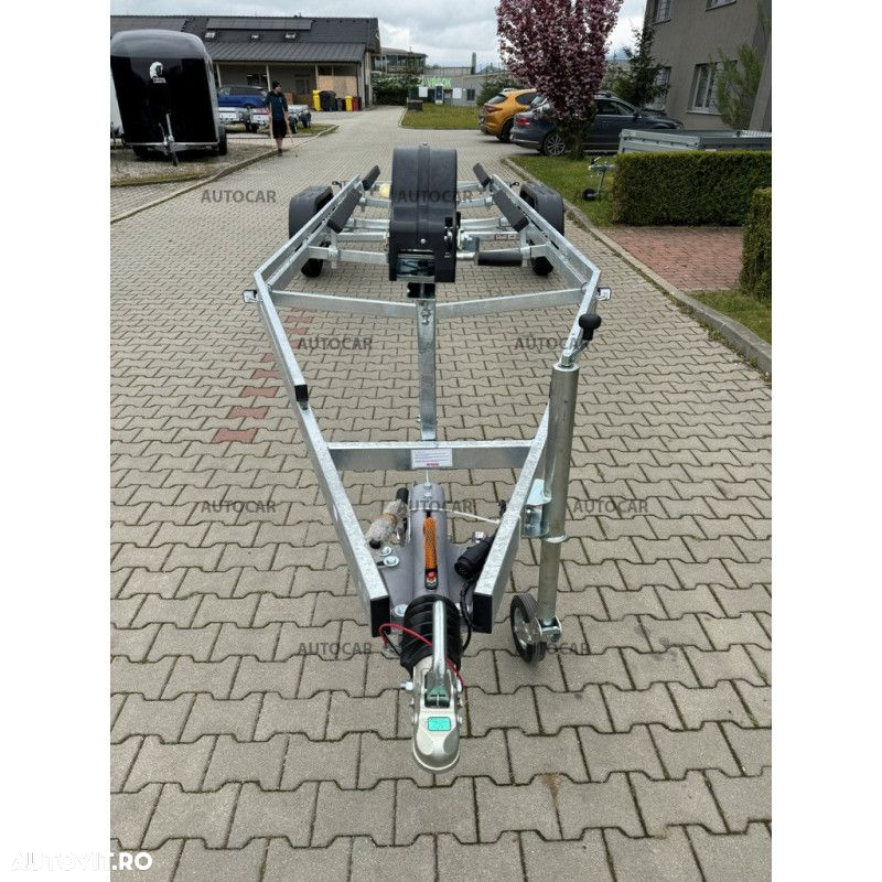 Autocar Remorca pentru transport  barci cu doua axe si frana P3500-8,5 eco - 2