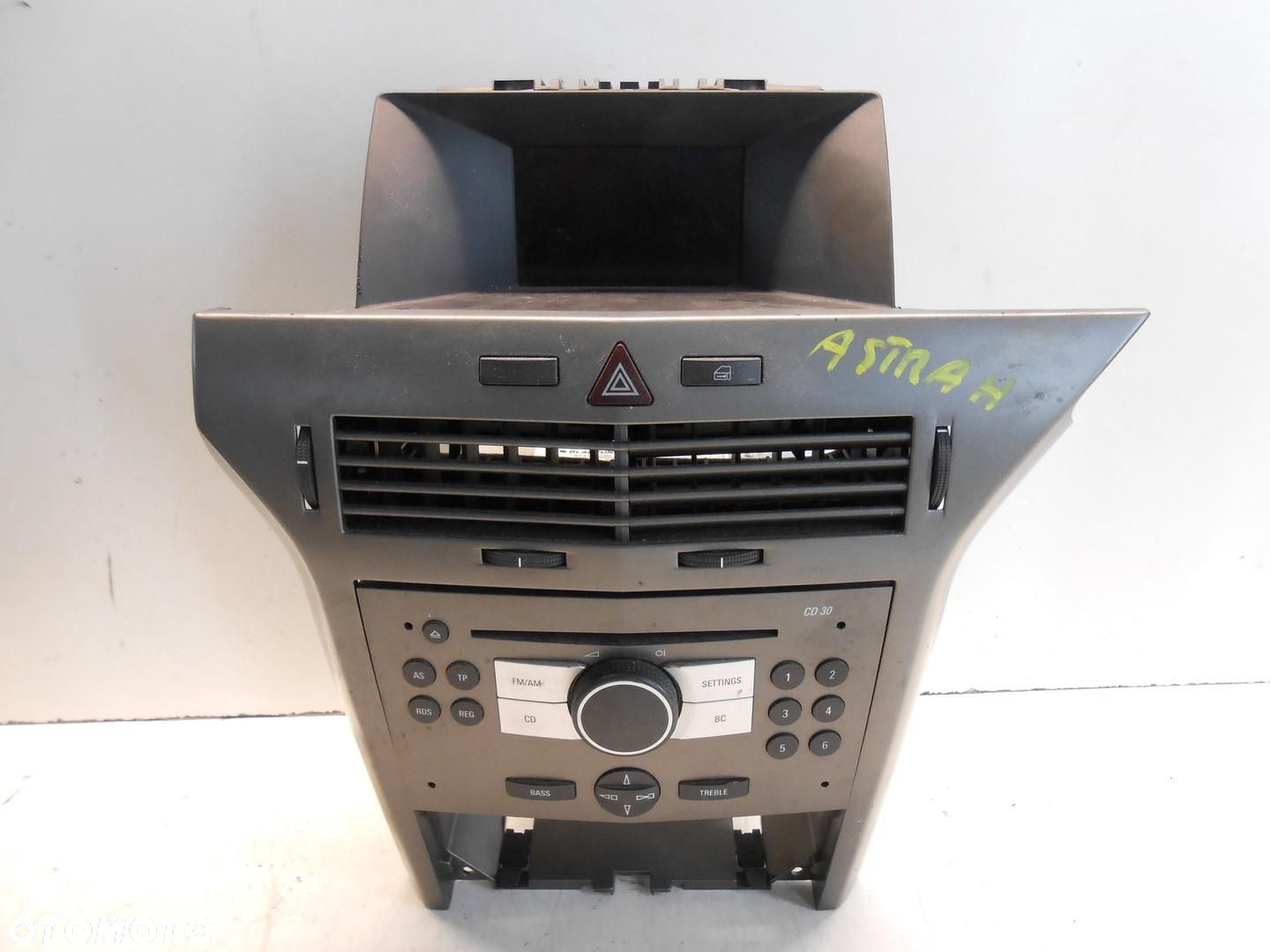 RADIO CD WYŚWIETLACZ KRATKI NAWIEWU OPEL ASTRA III H # - 1