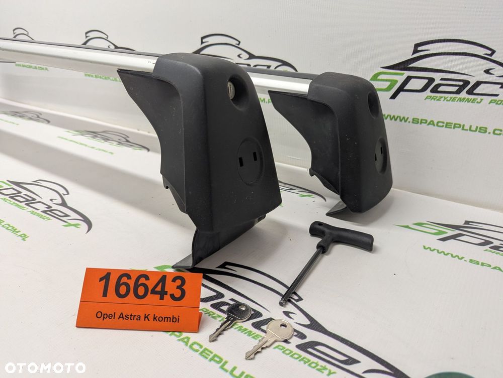 Bagażnik dachowy bazowy belki poprzeczki Opel Astra K kombi - 1