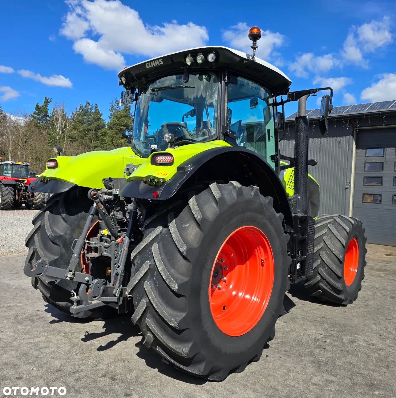 Claas Axion 800 CEBIS - 4