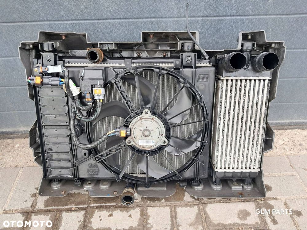 peugeot 508 1.6 hdi pas przedni chłodnice wentylator komplet - 3