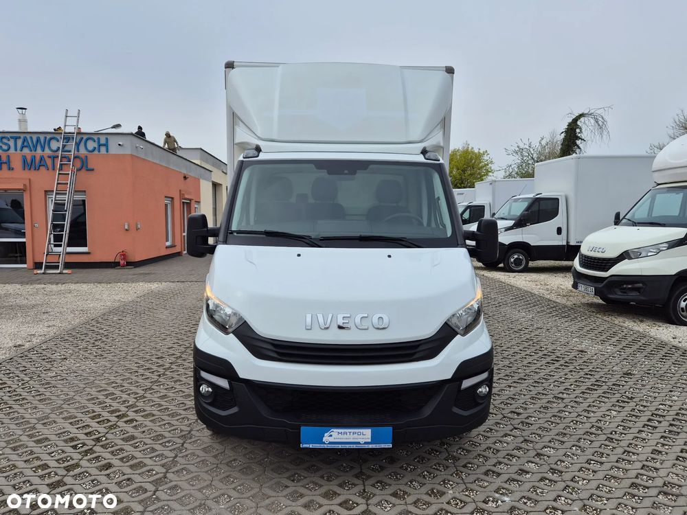 Iveco Daily 35C16, firana, kontener 8PAL, Winda 750KG, klimatyzacja - 2