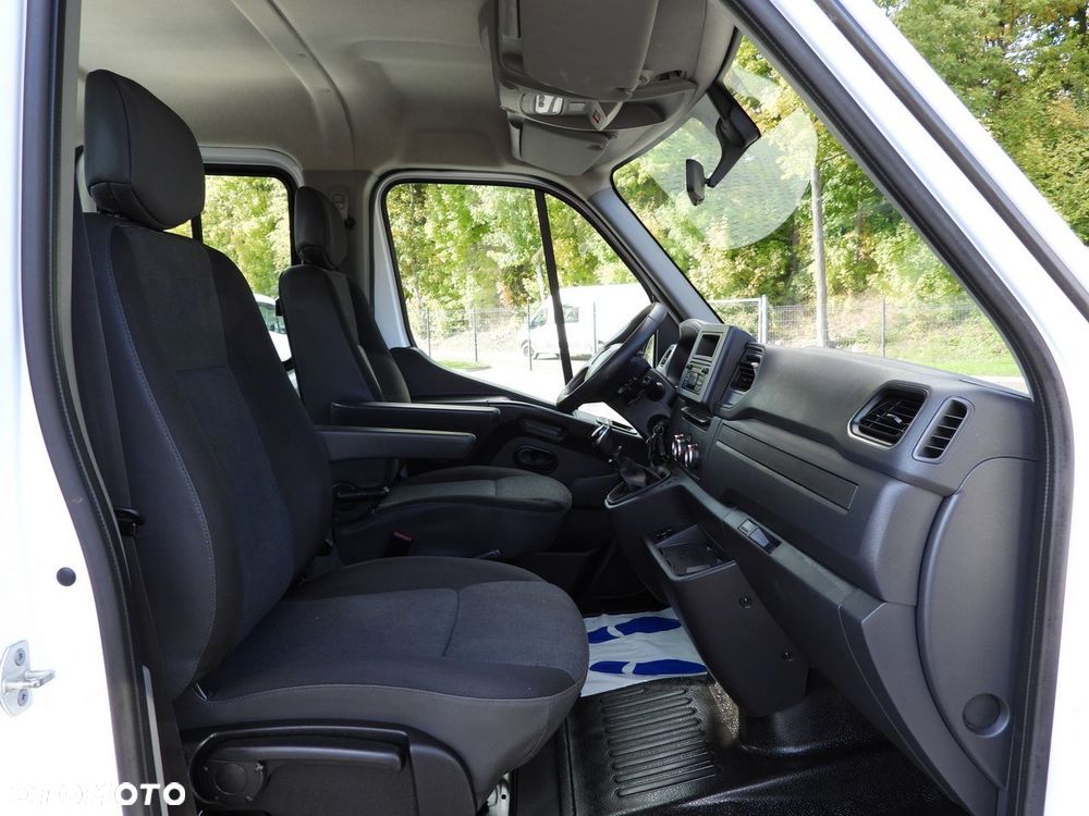 Renault MASTER WYWROTKA PODWÓJNA KABINA DOKA 6 MIEJSC TEMPOMAT LEDY BLIŹNIACZE KOŁA KLIMATYZACJA  165KM - 34