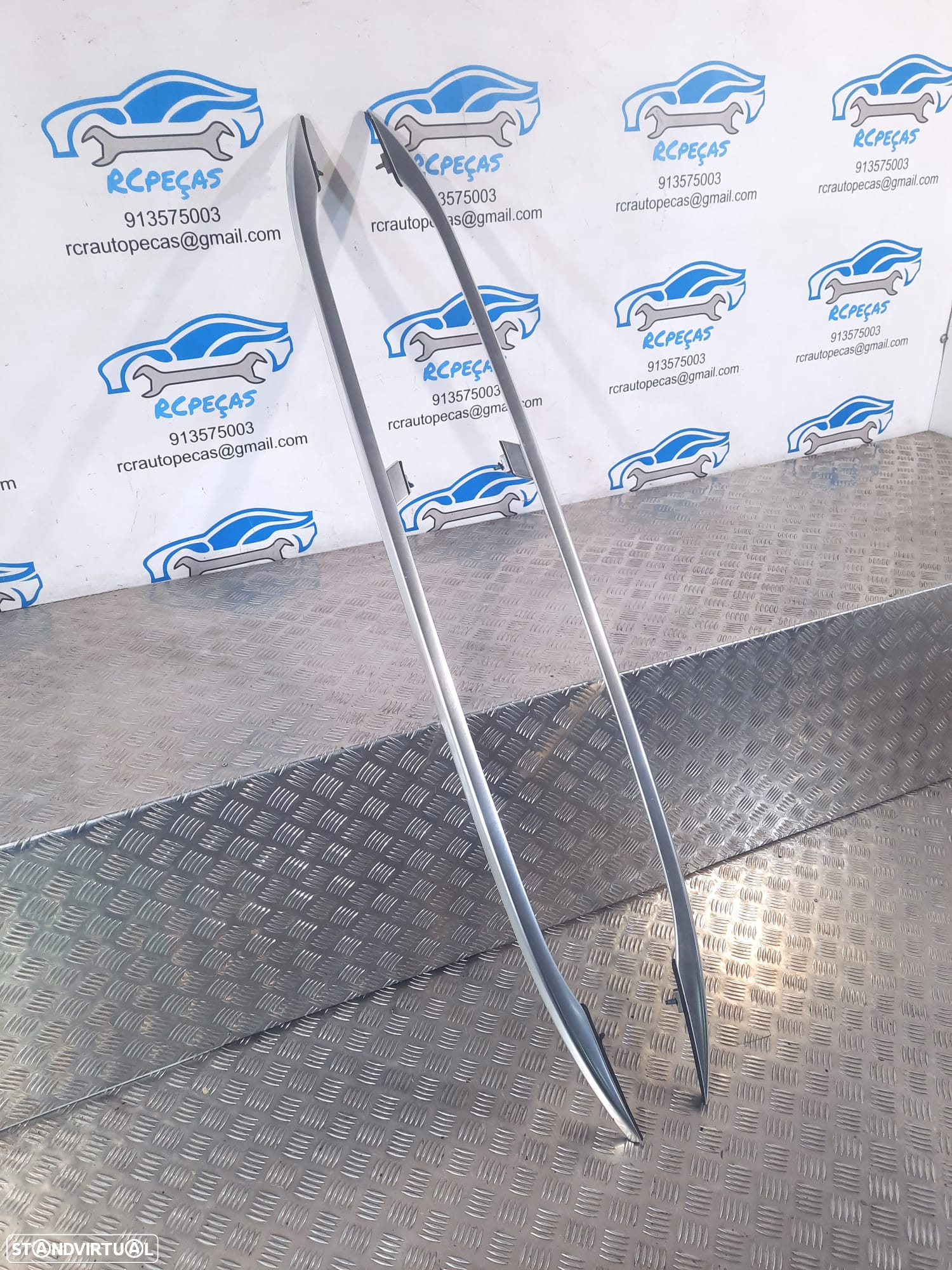 BARRA BARRAS TEJADILHO LONGIT AUDI A4 B7 AVANT SLINE S-LINE S LINE 8E9860022M 8E9860022 8E9860021M 8E9860021 - 2
