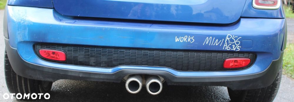 ZDERZAK TYŁ WORKS JCW MINI R56 A63 LIGTNING BLUE - 1