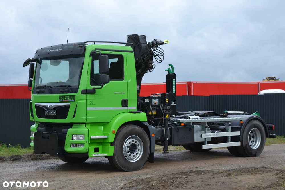 MAN Nowe urządzenie hakowe SKIBICKI Hakowiec Montaż Serwis UDT Żurawie HDS KIPPER TECHNIK - 11