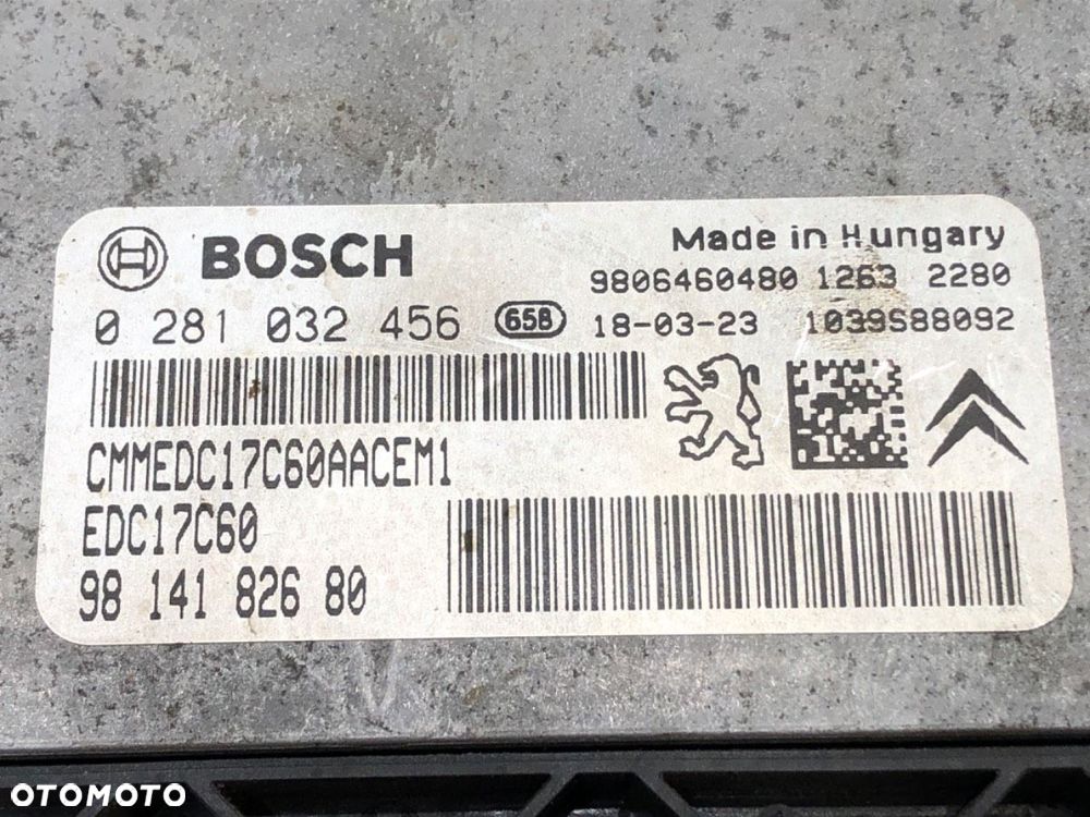 ZESTAW STARTOWY STACYJKA KOMPUTER SILNIKA MODUŁ BSI WKŁADKA ZAMKA KLUCZYK  PEUGEOT 308 SW II (LC_, - 8