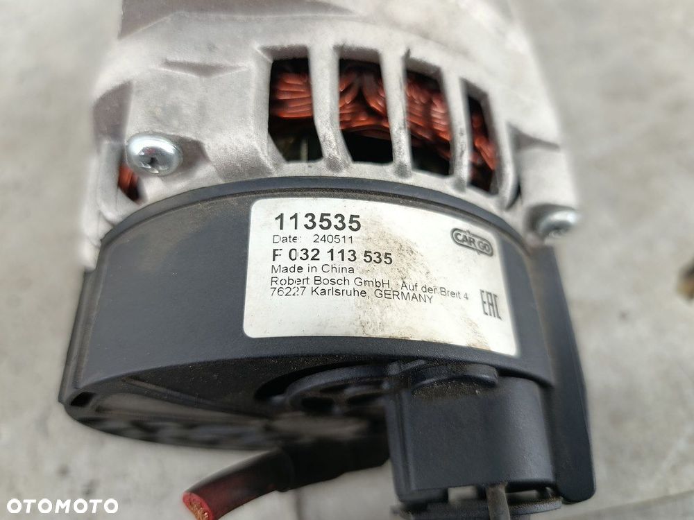 ALTERNATOR FIAT GRANDE PUNTO 113535  F032113535 CARGO 1.2 8V - 8