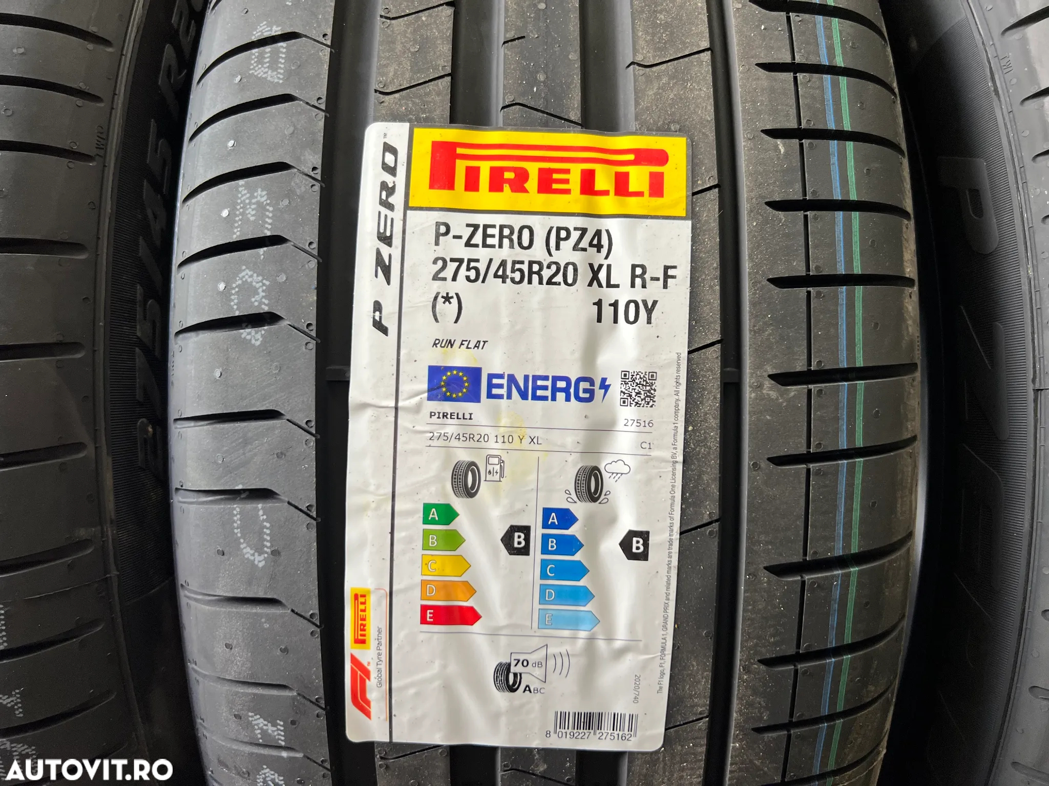 4 anvelope pirelli vara 275-45-20 - 305-40-20 BMW X5 X6 G05 G06 Mercedes ML GLS GLE Porsche cayeene pirelli cu steluta run flat - 3
