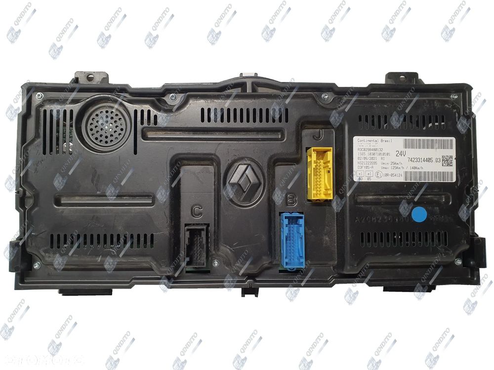 ZEGARY WYŚWIETLACZ RENAULT SERIA E-TECH GAMA T C - 3