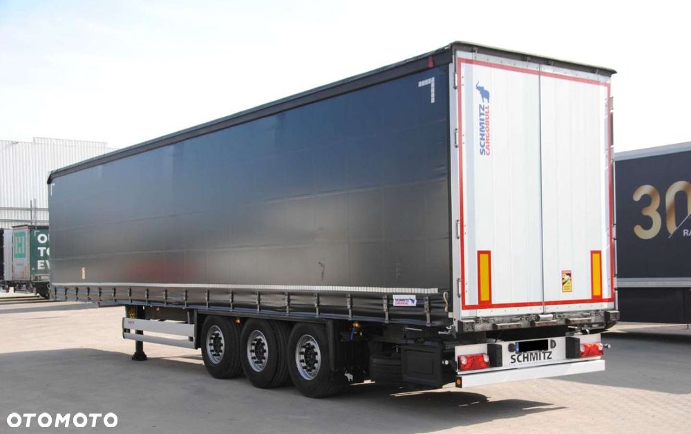 Schmitz Cargobull SCS kurtyna, podnoszona oś - 4
