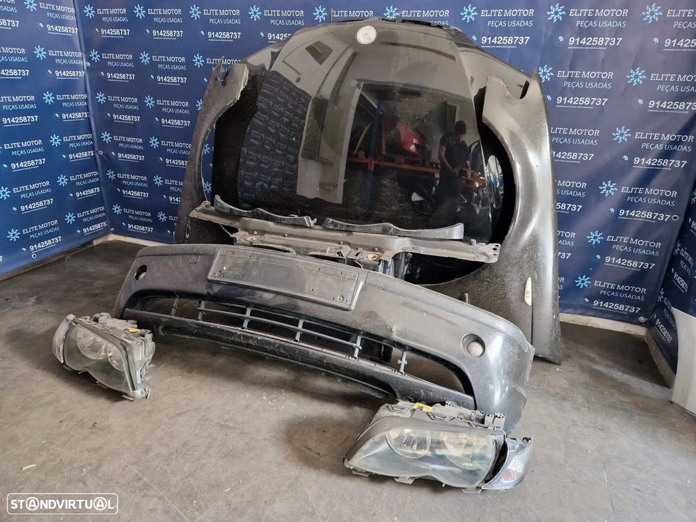 Frente completa usada BMW E46 320D FASE 2 SEDAN TOURING parachoques guardalamas capot oticas - 1