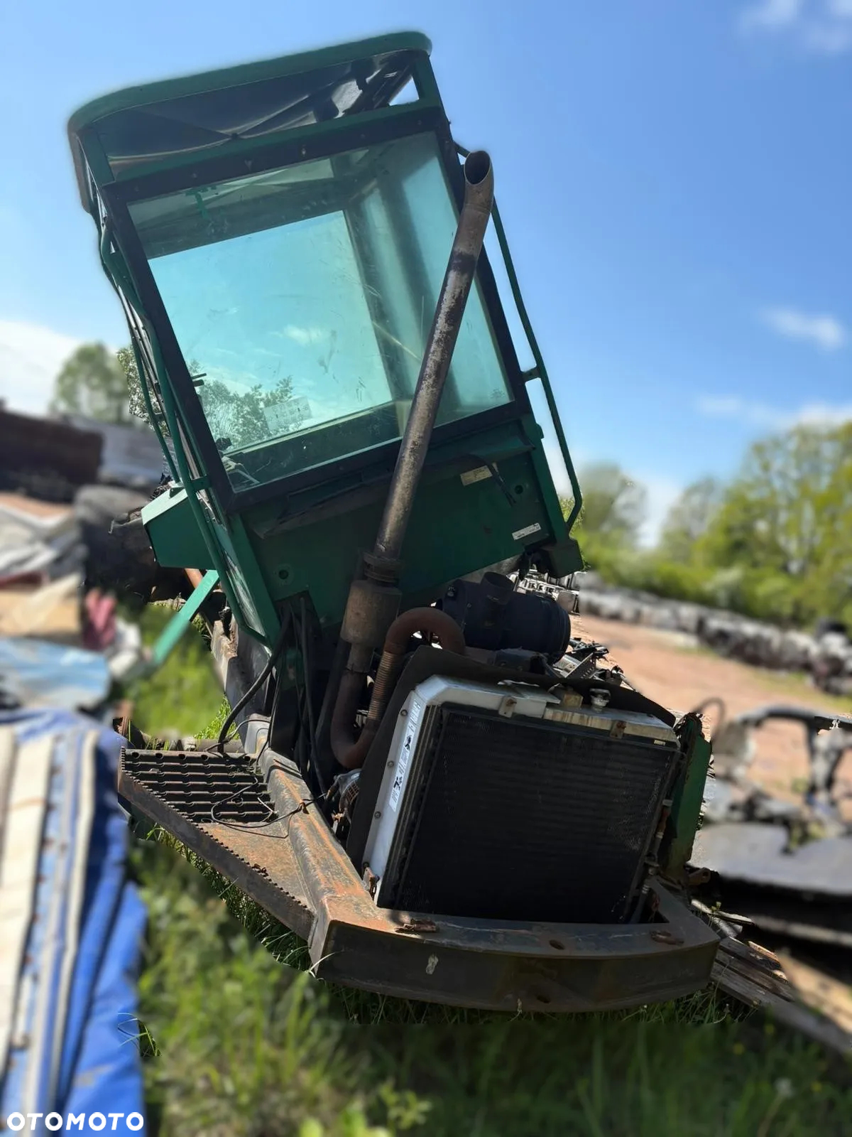 TIMBERJACK 1010B FORWARDER CZĘŚĆI KABINA SILNIK CHŁODNICA MOST RAMA INNE - 11